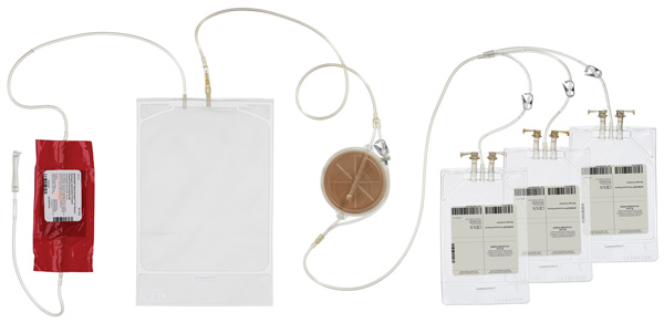 Device for inactivation of pathogens in platelets and plasma