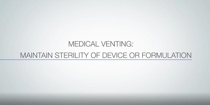 Medical Venting Maintaining sterility