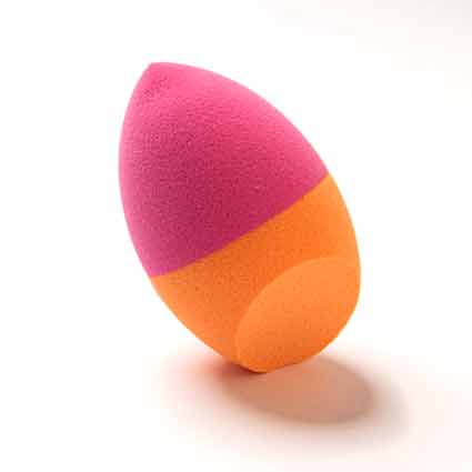 Dual eneded sponge cosmetic sponge