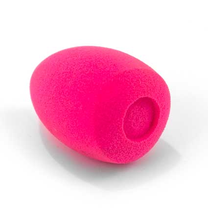 Cosmetic Makeup blender sponges in pink, blender cup
