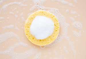 facial cleansing sponge